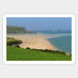 Padstow Bay, Cornwall Sticker